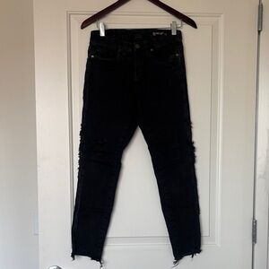 Women's Black BlankNYC Distressed Jeans